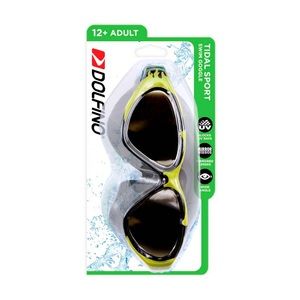 Dolfino Tidal Sport Mirrored Wide Angle Swimming Goggles
